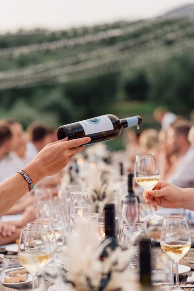 Moselwein und Weinprobe